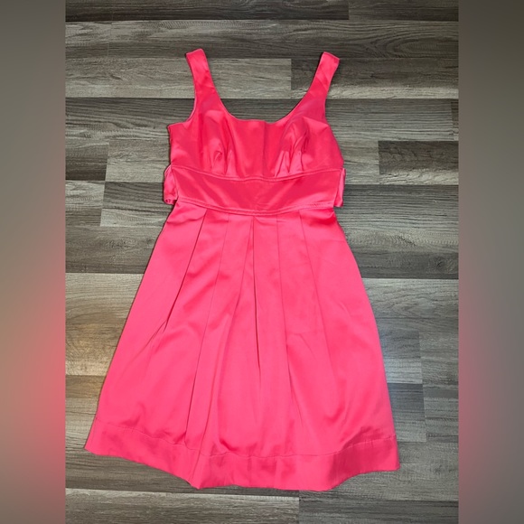 Snap Hot Pink Fit and Flare Party Dress SZ 4 - Picture 4 of 9